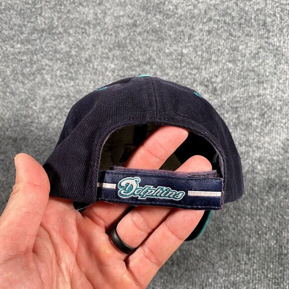 Vintage Miami Dolphins Mens Adjustable Strap Back NFL Football Hat Embroidered - Picture 4 of 8